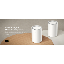 Cudy M3600 BE3600 Dual Band Wi-Fi 7 Mesh System 2-Pack – 3.6 Gbps 3000 sq.ft | Armenius Store