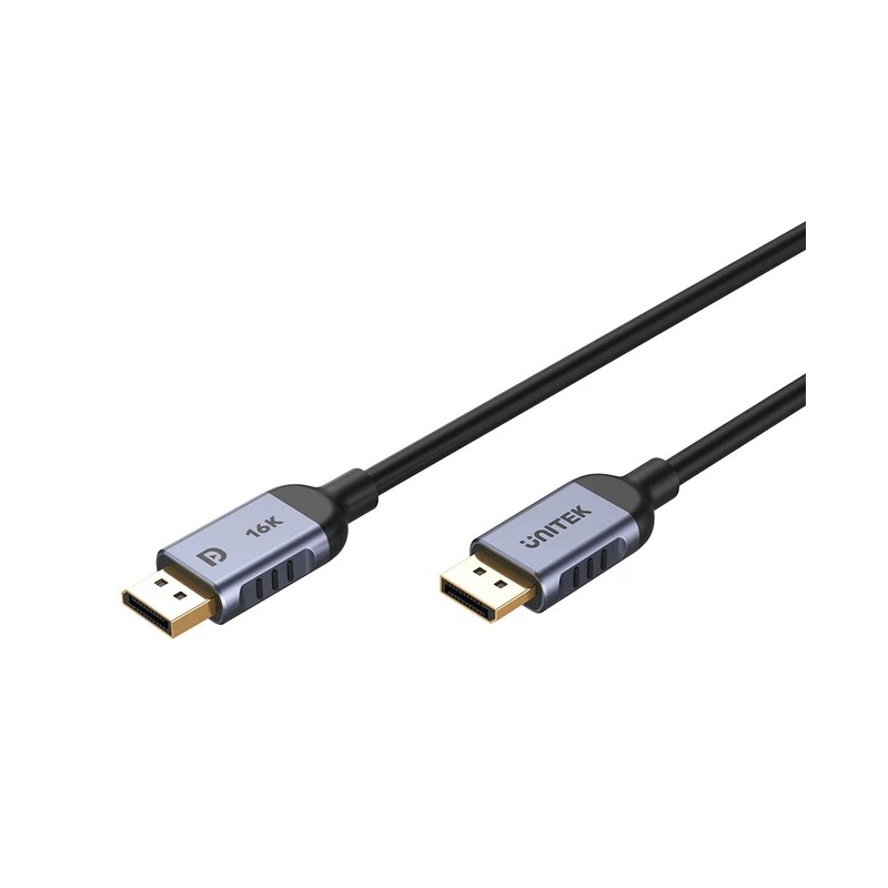 Unitek DisplayPort 2.1 Cable - 8K 120Hz 2.0m — Buy in Cyprus with Fast Delivery