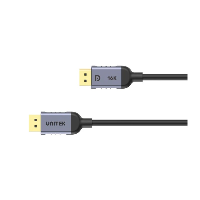 Unitek DisplayPort 2.1 Cable - 8K 120Hz 2.0m — Buy in Cyprus with Fast Delivery