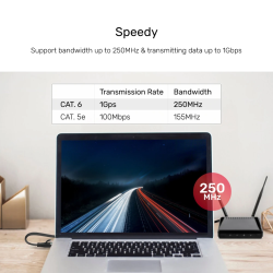 Buy Unitek Flat Patch Cable CAT6 Black 5.0m - C1812GBK - Flat Patch Cable CAT6 B... in Cyprus, Nicosia, Limassol, Larnaka, Pafos