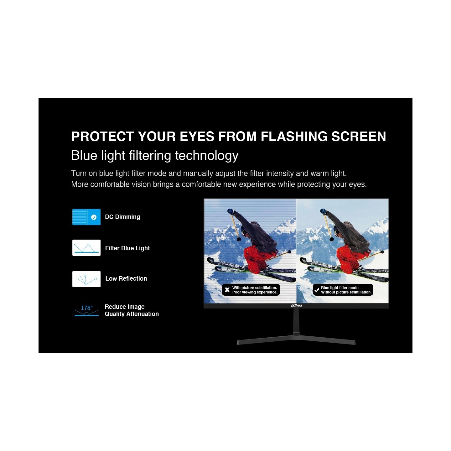 Dahua LM24-B200S 24" VA FHD 100Hz Monitor (Boxed) — Buy in Cyprus with Fast Delivery