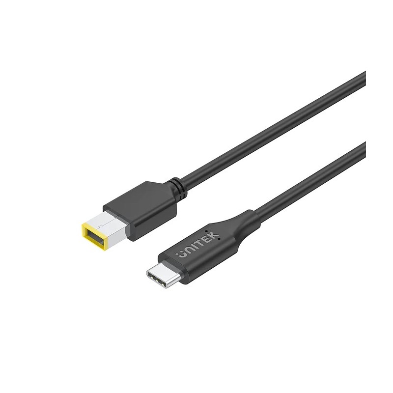 Buy Unitek UCL USB-C to DC Cable - C14115BK - 1.8m 65W for Lenovo 11x4.5mm in Cyprus, Nicosia, Limassol, Larnaka, Pafos