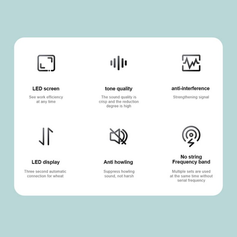 Buy SonicGear Microphone Wireless - WM 3000UL - 2xHandsets DUAL Palladium in Cyprus, Nicosia, Limassol, Larnaka, Pafos