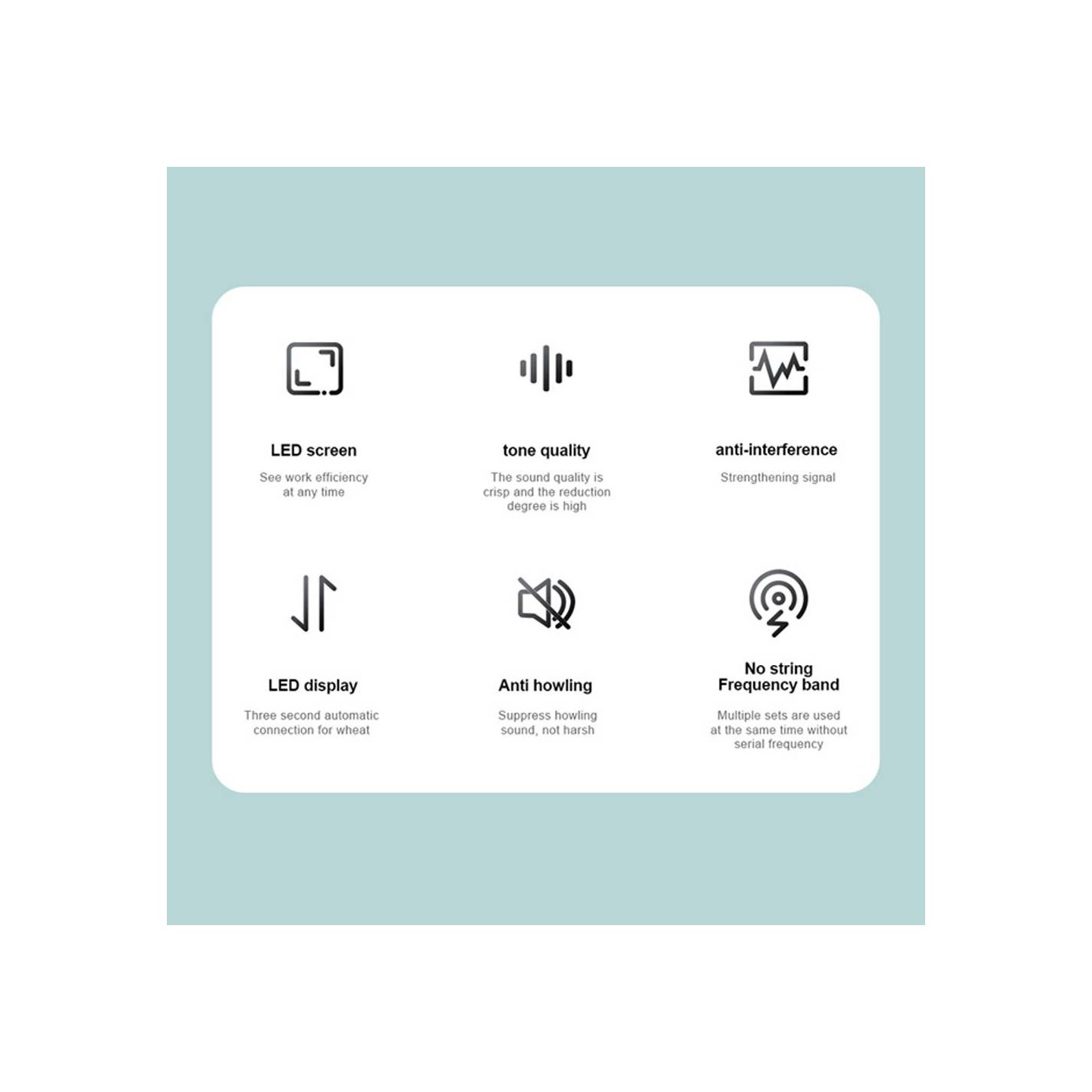 SonicGear Microphone Wireless - WM 3000UL - 2xHandsets DUAL Palladium — Buy in Cyprus with Fast Delivery