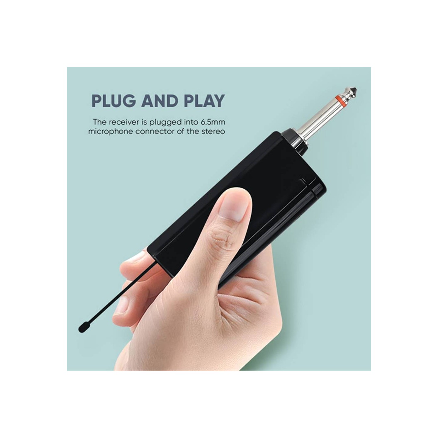 SonicGear Microphone Wireless - WM 3000UL - 2xHandsets DUAL Palladium — Buy in Cyprus with Fast Delivery