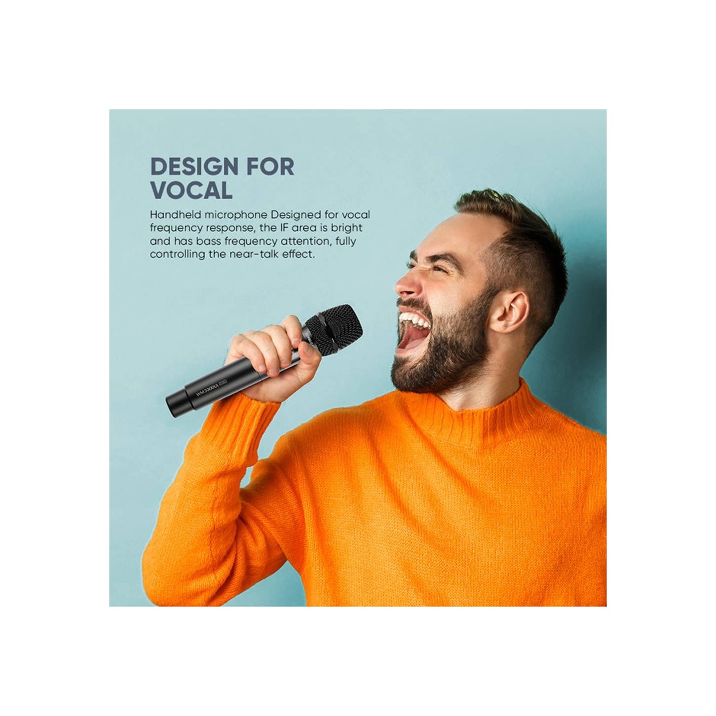 SonicGear Microphone Wireless - WM 3000UL - 2xHandsets DUAL Palladium — Buy in Cyprus with Fast Delivery