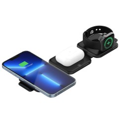Buy Unitek Charge QI 3in1 MagSafe Foldable Wireless Charger 15W - P1223A -  in Cyprus, Nicosia, Limassol, Larnaka, Pafos