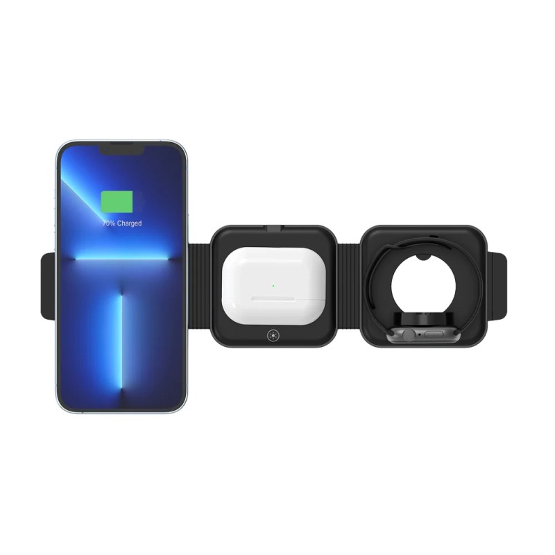 Buy Unitek Charge QI 3in1 MagSafe Foldable Wireless Charger 15W - P1223A -  in Cyprus, Nicosia, Limassol, Larnaka, Pafos