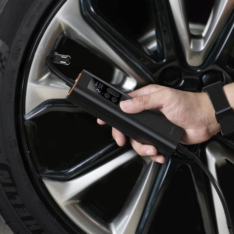 Buy Baseus Car Inflator Pump - Wired SUPER MINI in Cyprus, Nicosia, Limassol, Larnaka, Pafos