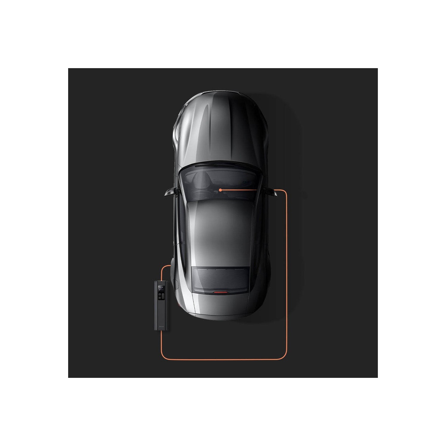 Baseus Car Inflator Pump - Wired SUPER MINI — Buy in Cyprus with Fast Delivery