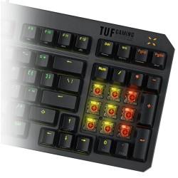 Buy ASUS TUF Gaming Keyboard - K3 GEN II - Mechanical Gaming Keyboard 97 Red Key... in Cyprus, Nicosia, Limassol, Larnaka, Pafos