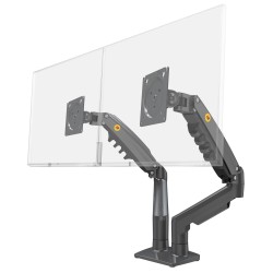 NBMounts F160 Dual Arm Gas Desk Monitor Mount (Boxed) — Buy in Cyprus with Fast Delivery