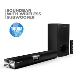 Buy SonicGear SONICBAR - 5300BT - 140W Soundbar with Wireless SubWoofer BT & HDMI in Cyprus, Nicosia, Limassol, Larnaka, Pafos