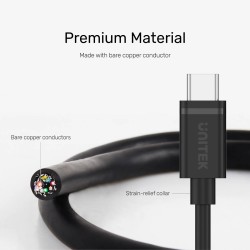 Unitek Y-C473BK USB-C 2.0 to Micro USB Cable 1m Black (Boxed) — Buy in Cyprus with Fast Delivery