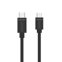 Buy Unitek MC USB-C 2.0 to Micro USB Cable - Y-C473BK - 1.0m in Cyprus, Nicosia, Limassol, Larnaka, Pafos
