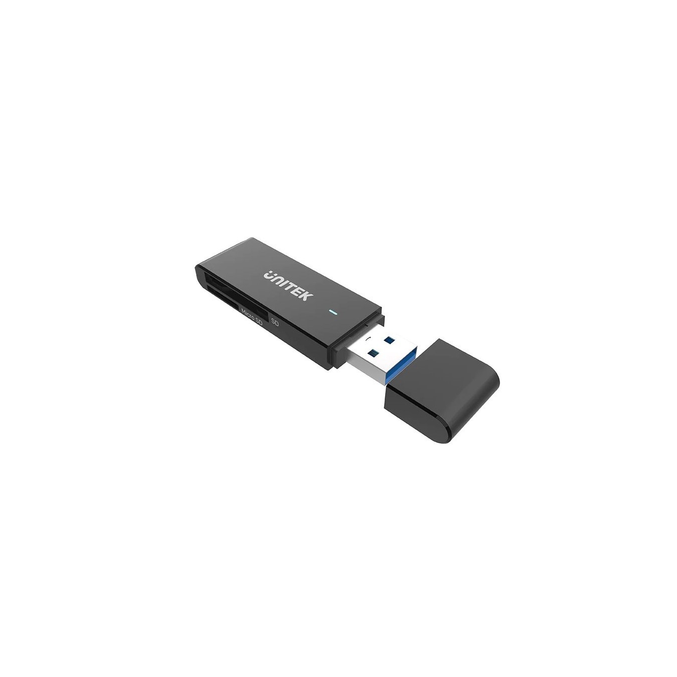 Unitek USB-A 3.0 to Micro SD SD Card Reader - Y-9327A - USB-A 3.0 to Micro SD SD Card Reader