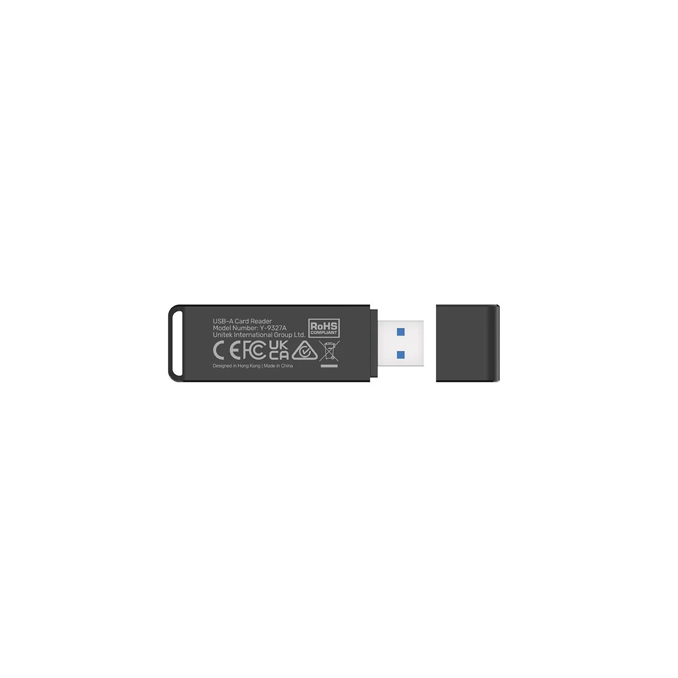 Unitek USB-A 3.0 to Micro SD SD Card Reader - Y-9327A - USB-A 3.0 to Micro SD SD Card Reader