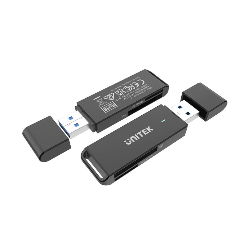 Buy Unitek USB-A 3.0 to Micro SD SD Card Reader - Y-9327A - USB-A 3.0 to Micro S... in Cyprus, Nicosia, Limassol, Larnaka, Pafos