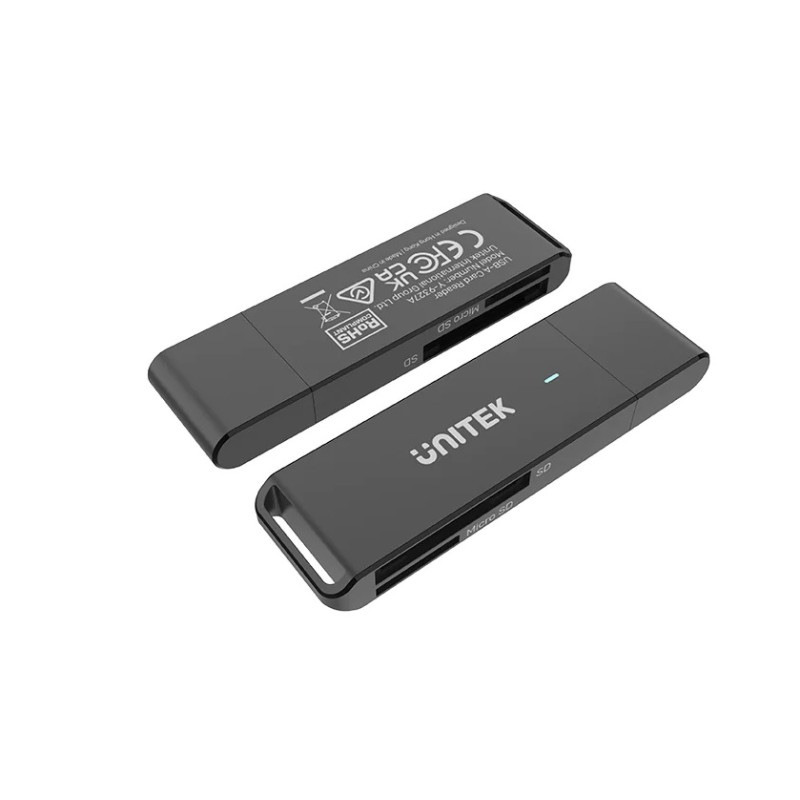 Buy Unitek USB-A 3.0 to Micro SD SD Card Reader - Y-9327A - USB-A 3.0 to Micro S... in Cyprus, Nicosia, Limassol, Larnaka, Pafos
