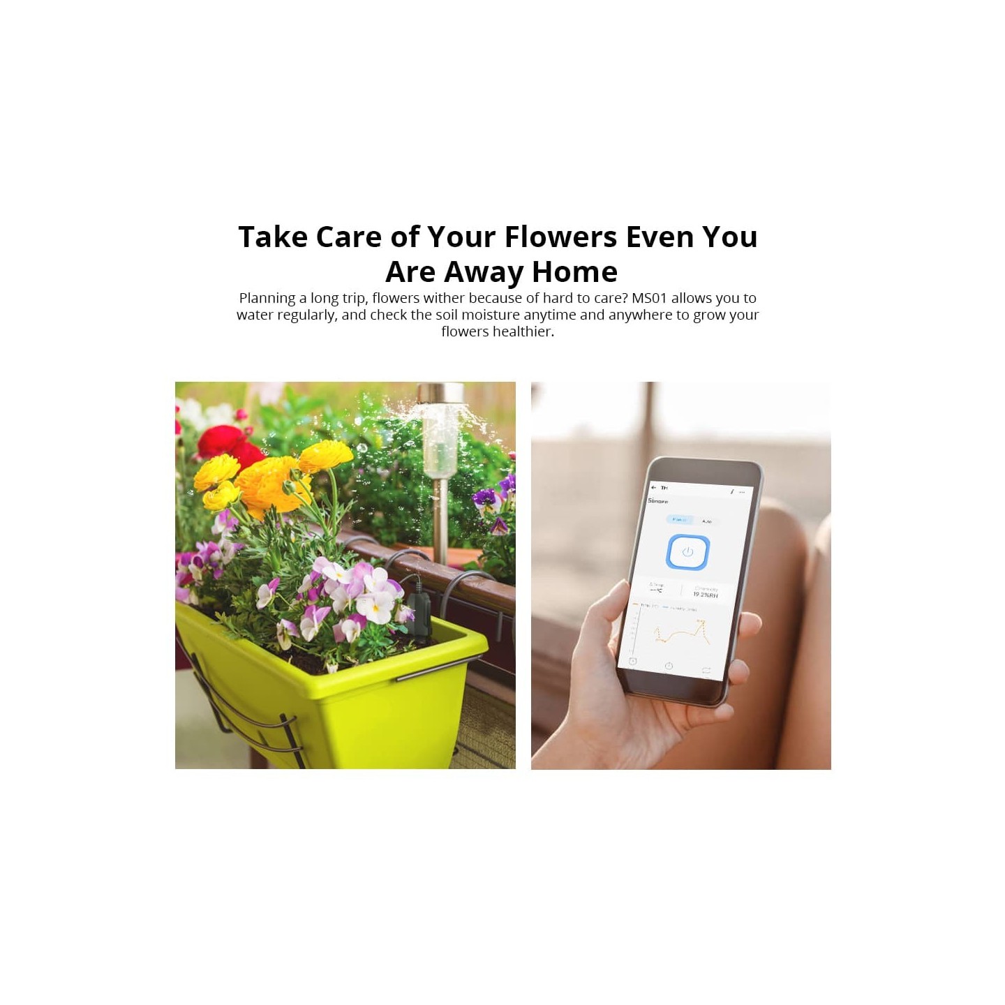 Sonoff Smart Sensor Soil Moisture - MS01 — Buy in Cyprus with Fast Delivery