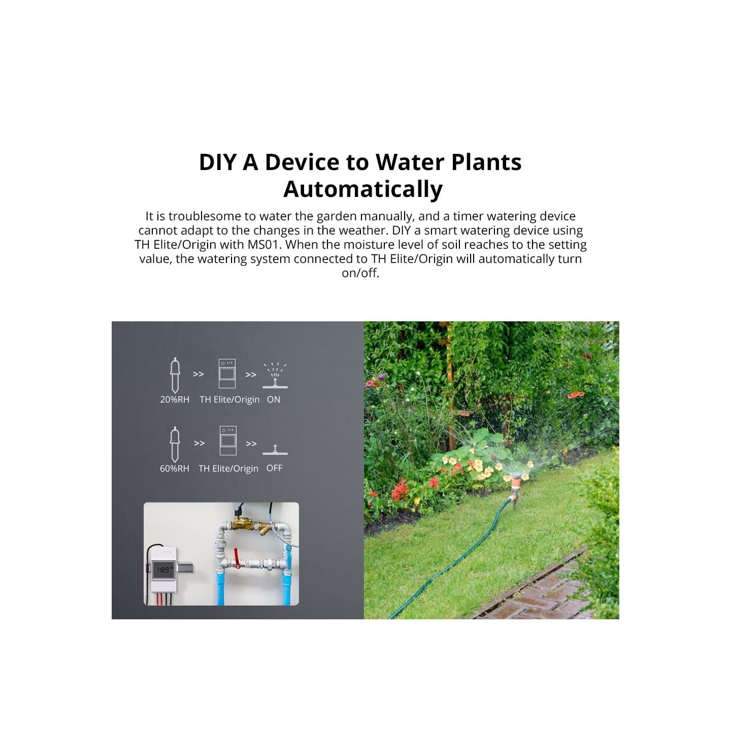 Sonoff Smart Sensor Soil Moisture - MS01 — Buy in Cyprus with Fast Delivery