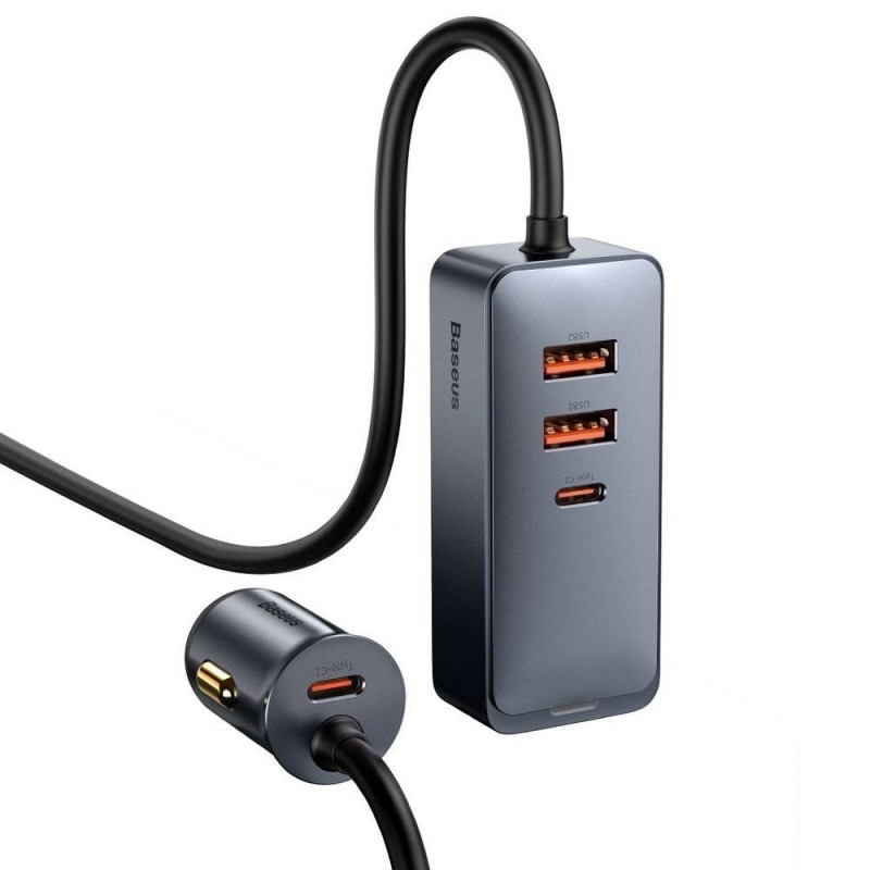 Buy Baseus Multi Port Car Charger - CCBT-A0G - Multi Port USBA+USBC Car Charger ... in Cyprus, Nicosia, Limassol, Larnaka, Pafos