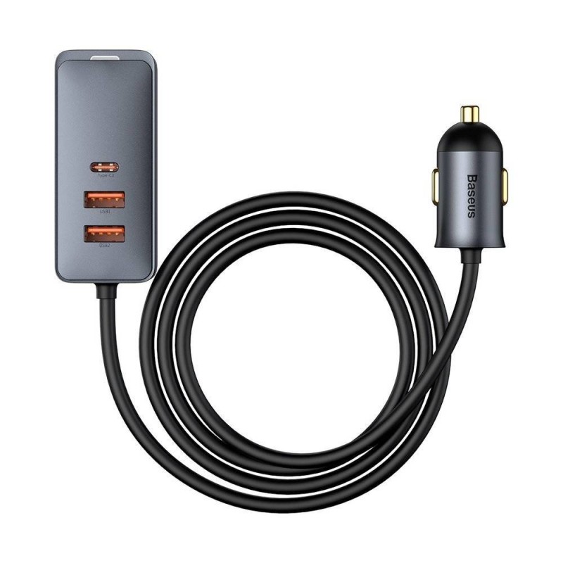 Buy Baseus Multi Port Car Charger - CCBT-A0G - Multi Port USBA+USBC Car Charger ... in Cyprus, Nicosia, Limassol, Larnaka, Pafos
