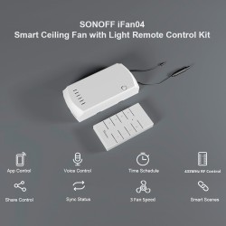 Buy Sonoff WiFi Smart Ceiling Fan-Light Controller - IFAN04 - 3A in Cyprus, Nicosia, Limassol, Larnaka, Pafos
