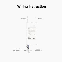 Buy Sonoff WiFi Smart Ceiling Fan-Light Controller - IFAN04 - 3A in Cyprus, Nicosia, Limassol, Larnaka, Pafos