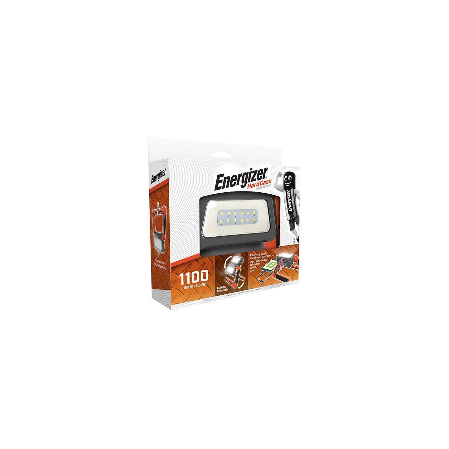 Energizer Light Panel Light - 1100 Lumens - USB - Hardcase Pro Rechargeable — Buy in Cyprus with Fast Delivery