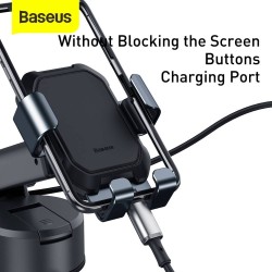 Buy Baseus Tank Gravity Car Mount Holder with Suction Base - Tank Gravity, Sucti... in Cyprus, Nicosia, Limassol, Larnaka, Pafos