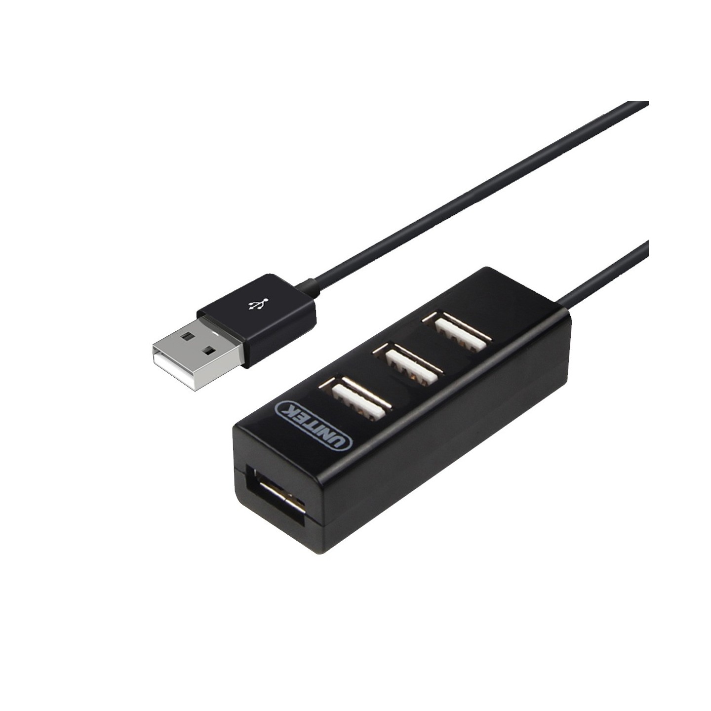 Unitek Y-2140 USB 2.0 4-Port Hub 0.8m - Black | USB Hubs — Armenius Store Cyprus