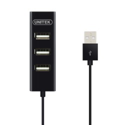 Buy Unitek USB2.0 4 Port Hub - Y-2140 - 0.8m in Cyprus, Nicosia, Limassol, Larnaka, Pafos