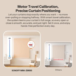 Sonoff Zigbee For Roller Shutter (2 pack) - MINI-RBS - For Roller Shutter (2 pack) — Buy in Cyprus with Fast Delivery