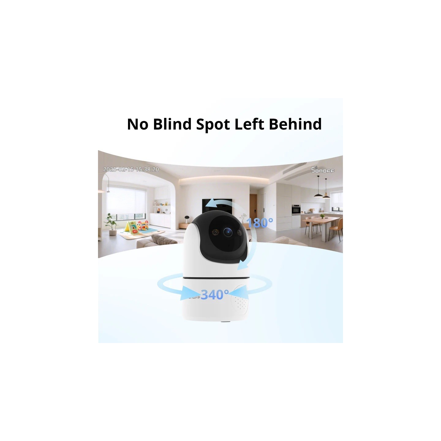Sonoff Smart WiFi IP Security Camera - CAM-PT2 - Sonoff Smart WiFi IP Security Camera — Buy in Cyprus with Fast Delivery