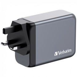 Buy Verbatim GaN Charger 4 Port 200W USB A C - GNC-200 - (EU UK US) in Cyprus, Nicosia, Limassol, Larnaka, Pafos