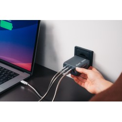 Buy Verbatim GaN Charger 4 Port 200W USB A C - GNC-200 - (EU UK US) in Cyprus, Nicosia, Limassol, Larnaka, Pafos