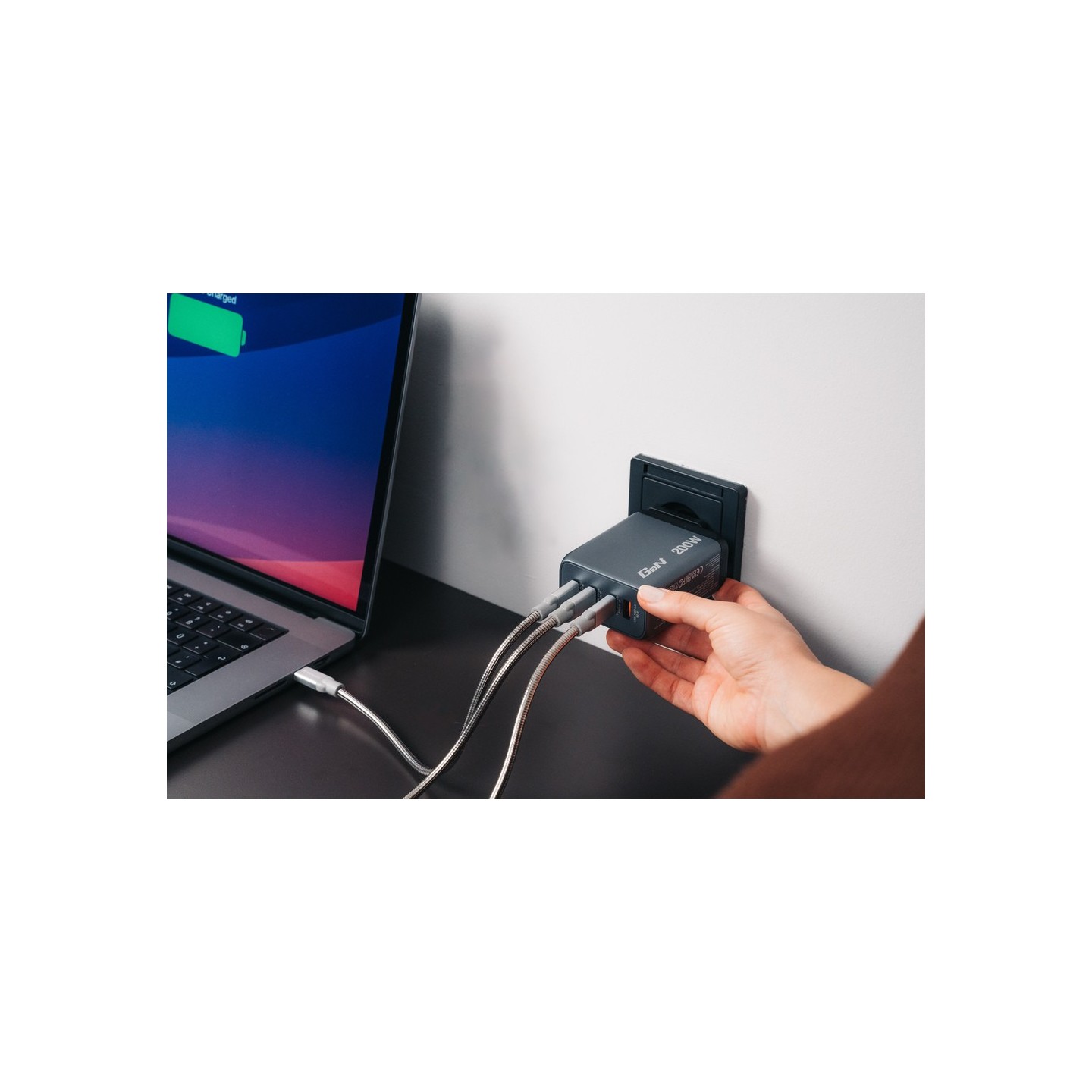 Verbatim GaN Charger 4 Port 200W USB A C - GNC-200 - (EU UK US) — Buy in Cyprus with Fast Delivery