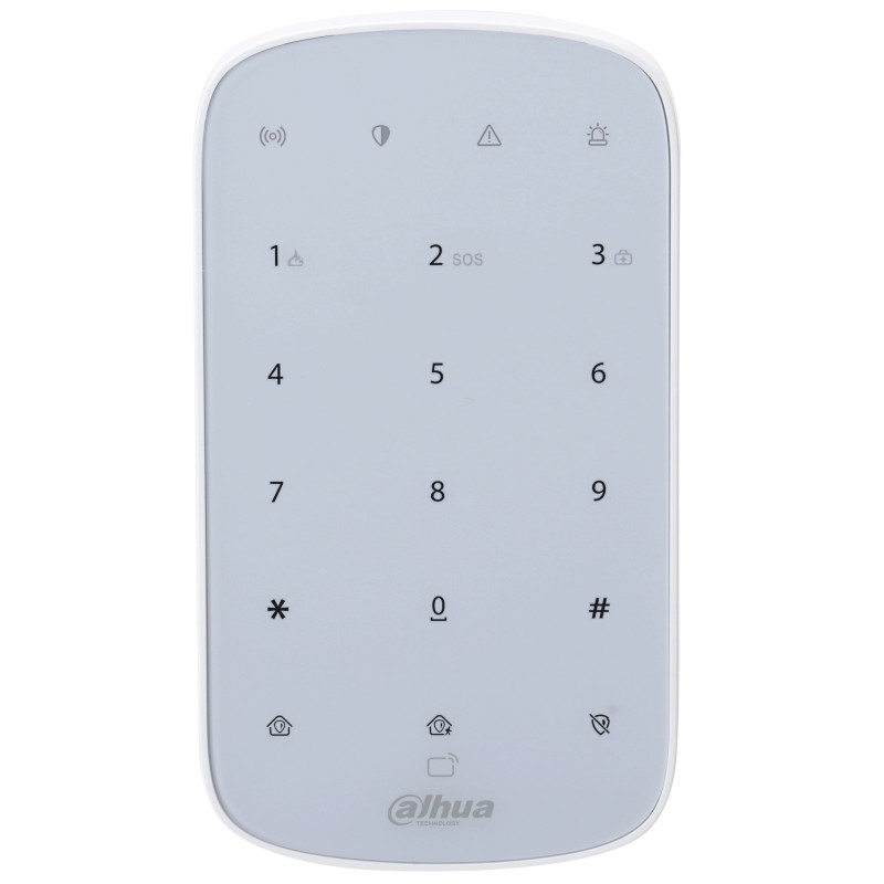 Buy Dahua Alarm Wireless Keypad - ARK30T-W2(868) - in Cyprus, Nicosia, Limassol, Larnaka, Pafos