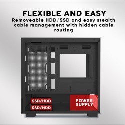 Armaggeddon Aquaron Duplex Pro mATX Dual-Chamber Case Black 420mm (Boxed) — Buy in Cyprus with Fast Delivery