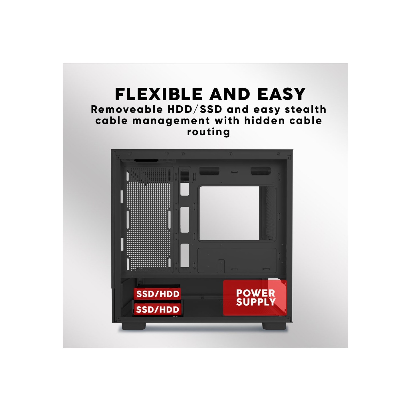 Armaggeddon Aquaron Duplex Pro mATX Dual-Chamber Case Black 420mm (Boxed) — Buy in Cyprus with Fast Delivery