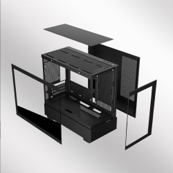 Buy Armaggeddon Gaming Case - M-ATX AQUARON DUPLEX PRO Black (420mm VGA) in Cyprus, Nicosia, Limassol, Larnaka, Pafos