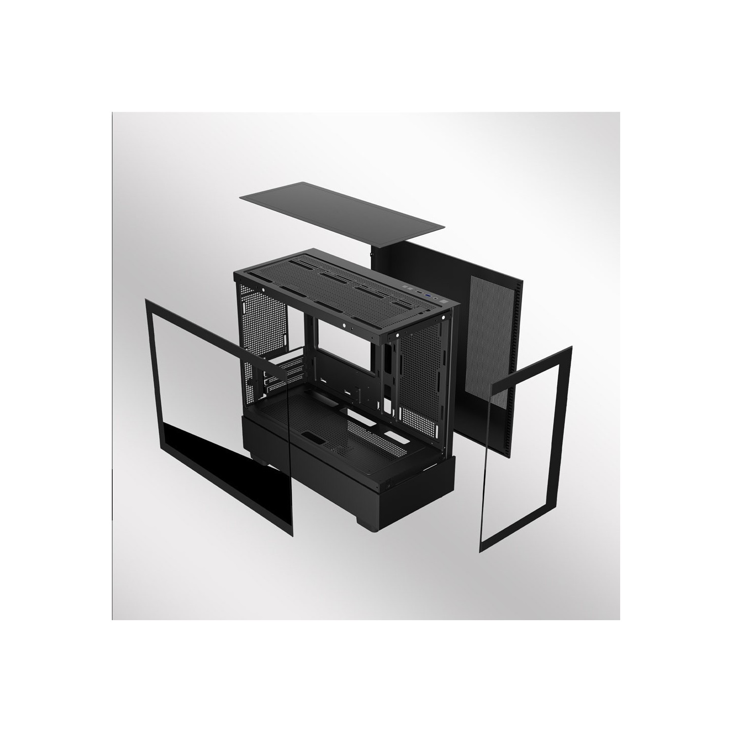 Armaggeddon Aquaron Duplex Pro mATX Dual-Chamber Case Black 420mm (Boxed) — Buy in Cyprus with Fast Delivery