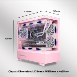 Armaggeddon Aquaron Duplex Pro mATX Dual-Chamber Case Black 420mm (Boxed) — Buy in Cyprus with Fast Delivery