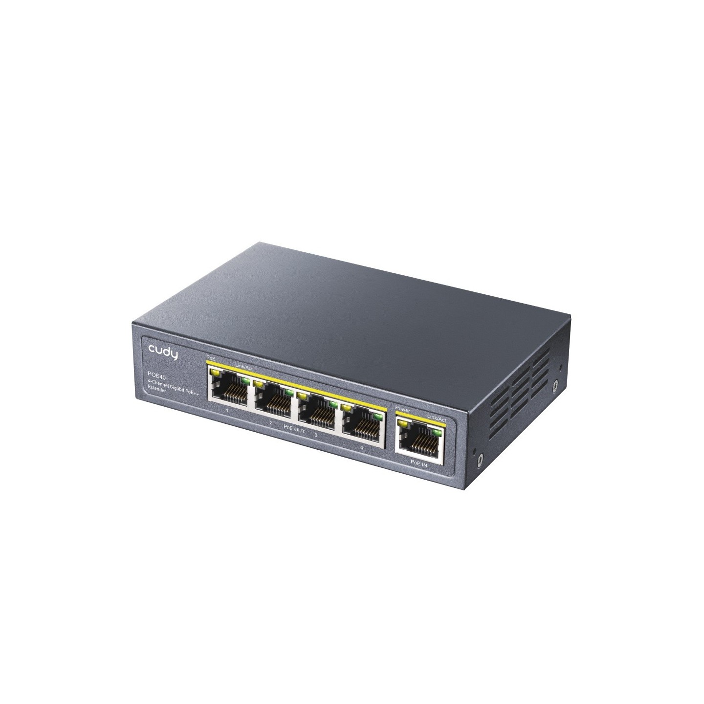 Cudy - POE40 - 4-Channel Gigabit POE+ Extender 60W — Buy in Cyprus with Fast Delivery