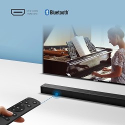 Buy Hisense Soundbar - HS205G - Dolby-DTS Virtual X Soundbar 120W BT-USB-HDMI in Cyprus, Nicosia, Limassol, Larnaka, Pafos