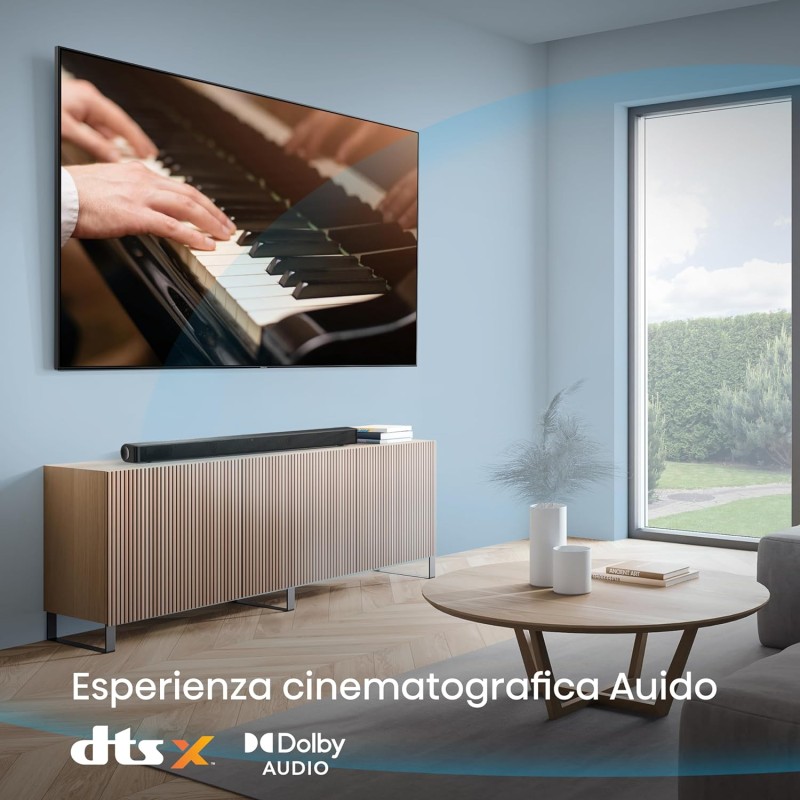 Buy Hisense Soundbar - HS205G - Dolby-DTS Virtual X Soundbar 120W BT-USB-HDMI in Cyprus, Nicosia, Limassol, Larnaka, Pafos