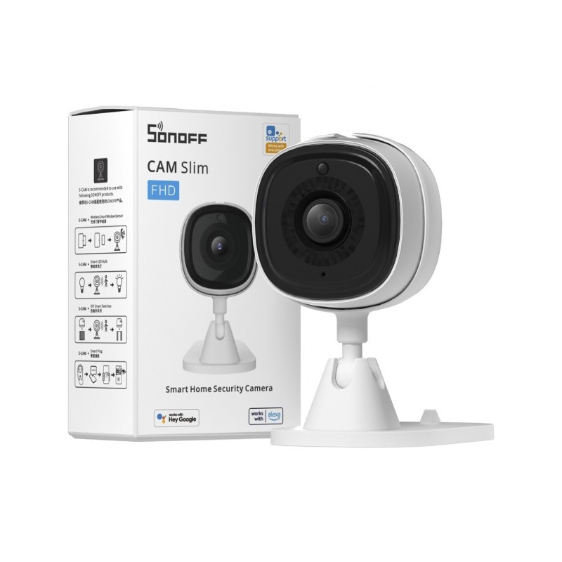 Buy Sonoff Smart WiFi IP Security Camera - CAM-Slim - includes 4 mounting method... in Cyprus, Nicosia, Limassol, Larnaka, Pafos