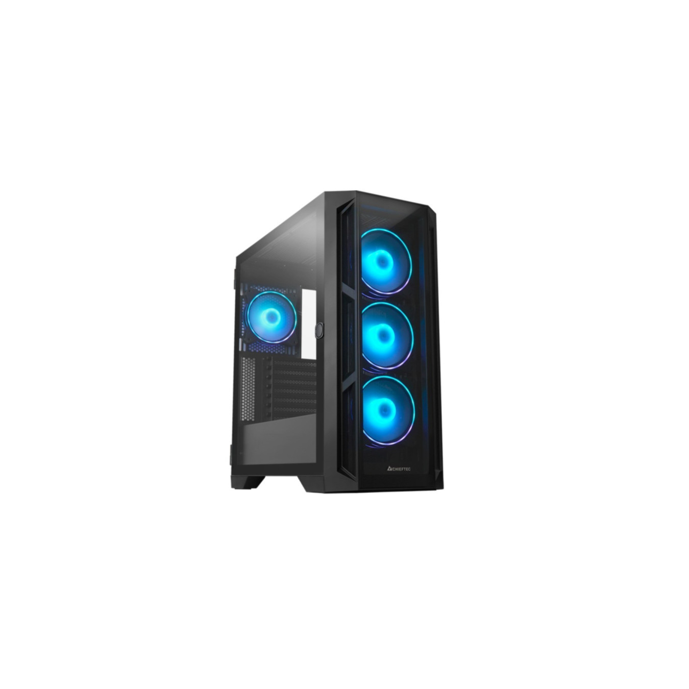 Chieftec APEX GA-01B-TG-OP - E-ATX Mid Tower Case, Black, Tempered Glass, 4x120mm ARGB Fans — Buy in Cyprus with Fast Delivery