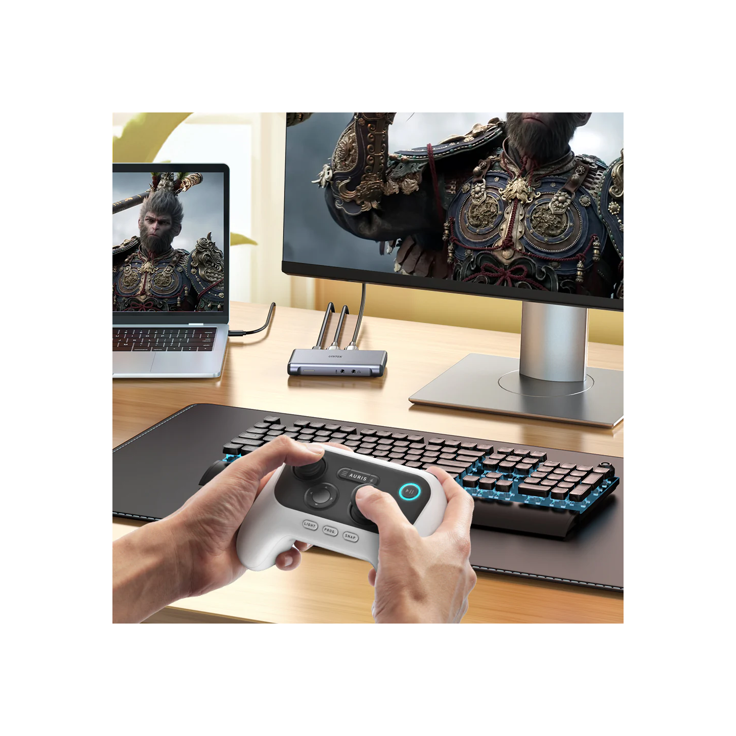 Unitek Capture Card - V1177A - 4K60Hz 3.5mm Audio & Dual HDMI Loop Out — Buy in Cyprus with Fast Delivery